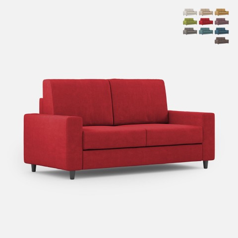 Canapé 2 places en tissu 168 cm design classique moderne Sakar 140 Promotion