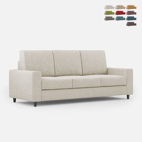 Canapé 3 places en tissu moderne élégant 208 cm Sakar 180 Promotion