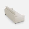 Canapé 3 places en tissu moderne élégant 208 cm Sakar 180 