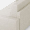 Canapé 3 places en tissu moderne élégant 208 cm Sakar 180 