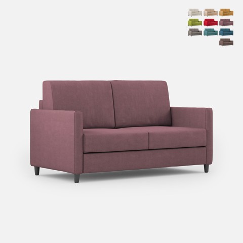 Canapé en tissu 2 places 158cm design moderne Karay 140 Promotion