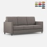 Canapé design 3 places 198 cm en tissu moderne rembourré Karay 180 Promotion