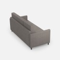 Canapé design 3 places 198 cm en tissu moderne rembourré Karay 180 