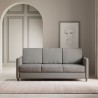 Canapé design 3 places 198 cm en tissu moderne rembourré Karay 180 
