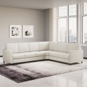 Canapé d'angle design 6 places 281x221 cm en tissu moderne Karay 18AG Prix