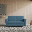 Canapé 2 places style moderne tissu d'ameublement 172cm Yasel 140 