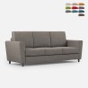 Canapé salon 3 places élégant et moderne en tissu 212 cm Yasel 180 Vente