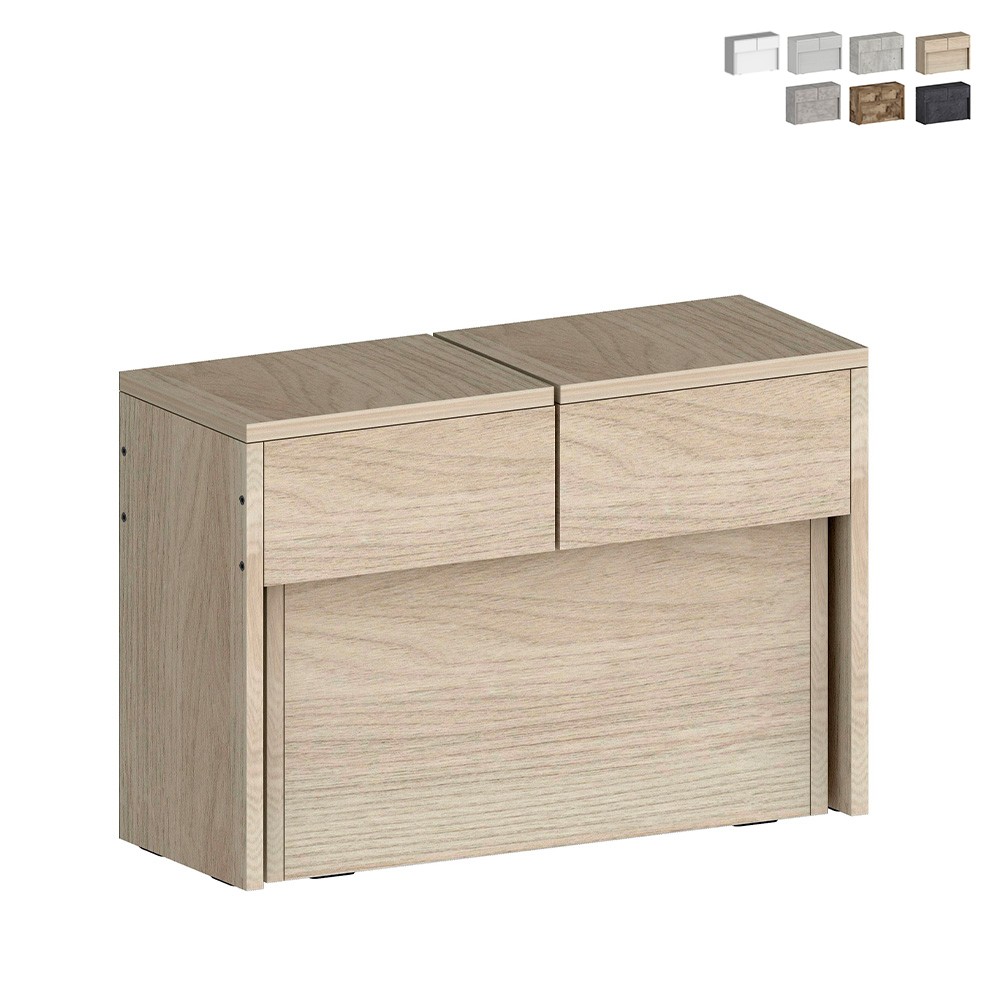 Banc extensible 66-290 cm pour table à manger console Pratika A