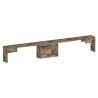 Banc extensible 66-290 cm pour table à manger console Pratika A 