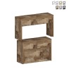 Ensemble de 2 rallonges 66-290 cm pour table à manger Pratika A + B Offre