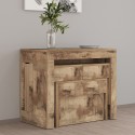 Ensemble de 2 rallonges 66-290 cm pour table à manger Pratika A + B Dimensions