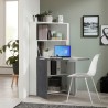 Bureau d'angle pliable et escamotable gain de place 90x56cm Layla II Choix