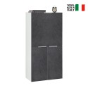 Bureau gain de place 70x35cm plateau pliant escamotable armoire Layla Vente