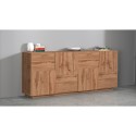 Buffet moderne 4 portes 200x44x86 Darill Achat