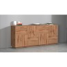 Buffet moderne 4 portes 200x44x86 Darill Achat