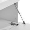 Meuble TV moderne Novi, 2 portes, 1 abattant, 220x40x35cm, design élégant pour salon Prix