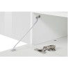 Meuble TV bas avec 2 portes et 1 abattant 240x40x35cm Idris Prix