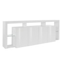 Buffet de salon 4 portes grand bahut 220x40x80 design moderne Towyn Choix