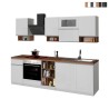 Cuisine complète modulaire design linéaire style moderne 256cm Essence Offre
