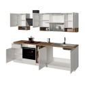 Cuisine complète modulaire design linéaire style moderne 256cm Essence 