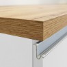 Cuisine complète modulaire design linéaire style moderne 256cm Essence 