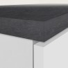 Armoire cache-frigo encastrable 2 portes rangement cuisine 60x60x164,5h Halser 