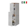 Meuble de cuisine moderne avec 2 tiroirs à épices 30x60x164,5 Trym Caractéristiques