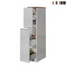 Meuble de cuisine moderne avec 2 tiroirs à épices 30x60x164,5 Trym Promotion