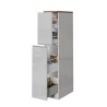 Meuble de cuisine moderne avec 2 tiroirs à épices 30x60x164,5 Trym 