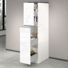 Meuble de cuisine moderne avec 2 tiroirs à épices 30x60x164,5 Trym 