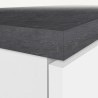 Ensemble de meubles cache-frigo encastrable et porte-épices pour cuisine linéaire Fist 