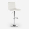 Tabouret de bar et cuisine moderne pivotant en similicuir Pomona Modèle