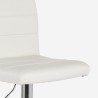 Tabouret de bar et cuisine moderne pivotant en similicuir Pomona 