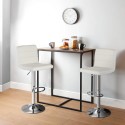 Tabouret de bar et cuisine moderne pivotant en similicuir Pomona Réductions