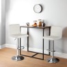 Tabouret de bar et cuisine moderne pivotant en similicuir Pomona Réductions