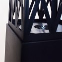 Cheminée à bioéthanol extérieure sur pied design colonne Vulcano Prix