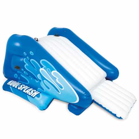Toboggan gonflable Intex 58849 pour piscines WATER SLIDE
