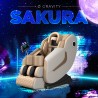 Fauteuil de massage relax professionnel chauffant Zero Gravity Sakura Remises
