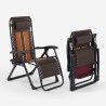 Chaise longue relax inclinable zero gravity extérieure Ortles  Choix