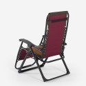 Chaise longue relax inclinable zero gravity extérieure Ortles  Modèle