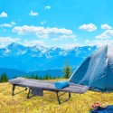 Lit de camp pliant rembourré 190x70cm pour camping Bajkal Vente