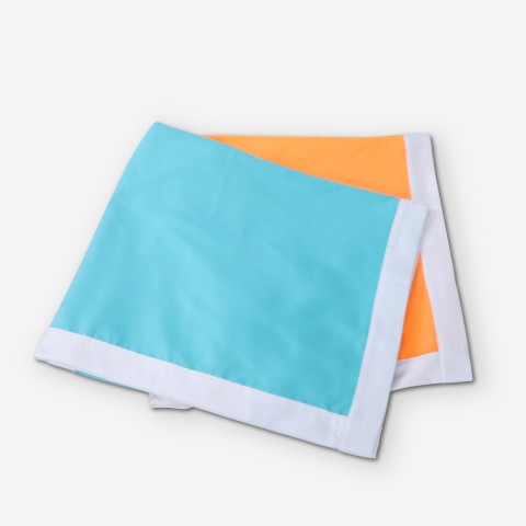 Serviette en microfibre pour transat de plage piscine avec 2 poches Promotion