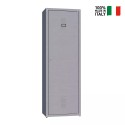 Armoire en métal acier d'extérieur polyvalente 1 porte 60x40x180 Moduzinc Vente