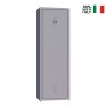 Armoire en métal acier d'extérieur polyvalente 1 porte 60x40x180 Moduzinc Vente