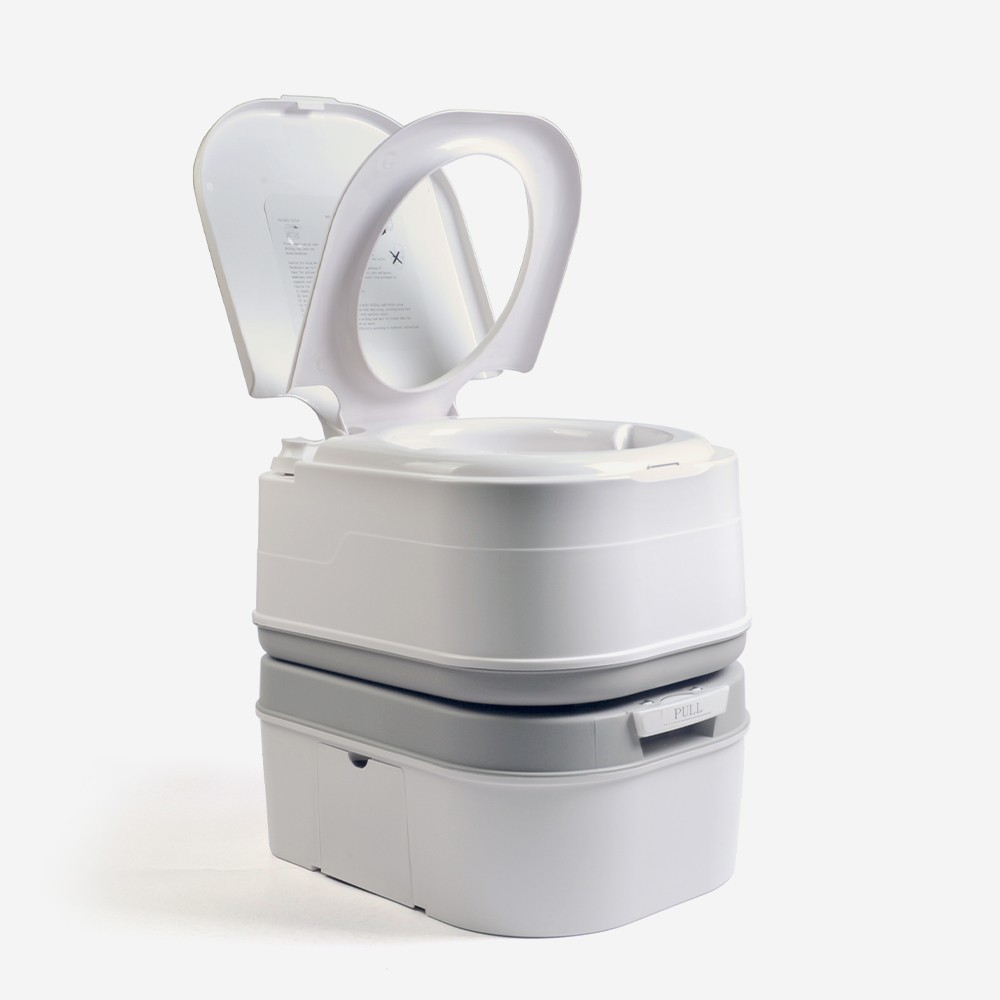 Wc chimique portable 24 litres toilette de camping pour camping-car Yukon