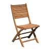Chaise en bois pliable pour jardin extérieur balcon terrasse Giava Promotion