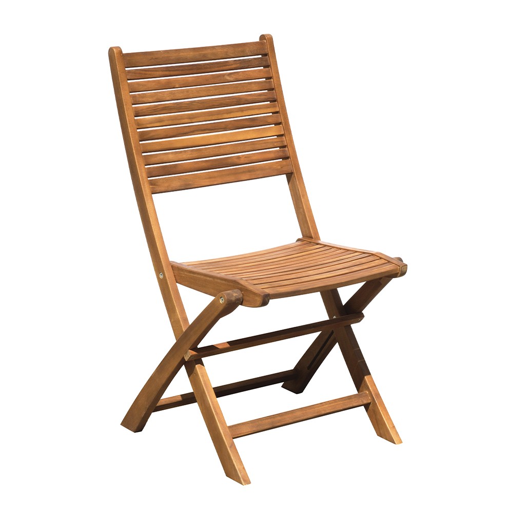 Chaise en bois pliable pour jardin extérieur balcon terrasse Giava
