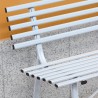 Banc 3 places jardin extérieur classique en fer 150x57x76cm Iven Choix