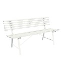 Banc 3 places jardin extérieur classique en fer 150x57x76cm Iven Dimensions