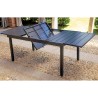 Table de jardin extensible moderne 150-210x95cm Hilda Remises